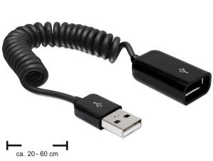 Obrázok pre výrobcu Delock kabel USB 2.0, prodlužovací, samec/samice, kroucený kabel