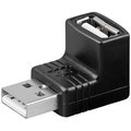 Obrázok pre výrobcu PremiumCord USB redukce A-A, Male/Female 90°