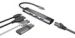 Obrázok pre výrobcu Multifunkční adaptér 5 v 1 Natec FOWLER GO HUB 2X USB 3.0 HUB, HDMI 4K, USB-C PD, RJ45