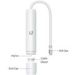 Obrázok pre výrobcu UBNT INS-3AF-O-G [Gigabitový venkovní PoE konvertor z aktivního PoE 802.3af na paivní 24V/0,5A]