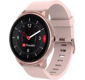Obrázok pre výrobcu iGET FIT F60 Rose Gold - Chytré hodinky 1,3" IPS, 240x240 plně dotykový, BT5.0, 200 mAh, 128kB RAM, 256kB ROM