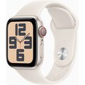 Obrázok pre výrobcu Apple Watch SE GPS + Cellular 44mm Starlight Aluminium Case with Starlight Sport Band - S/M