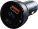 Obrázok pre výrobcu Baseus CCKX-C0G Particular Nabíječka do Auta Digital Display 2xUSB 65W Gray