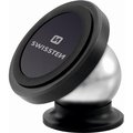 Obrázok pre výrobcu Magnetický držiak mobilu(GPS) Swissten do auta, čierny, plast, kĺbový, čierna, mobil