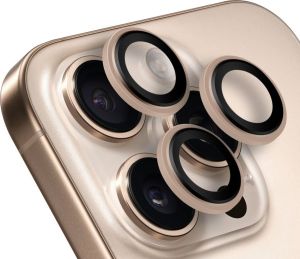 Obrázok pre výrobcu OBAL:ME Ochrana Šošoviek pre Apple iPhone 16 Pro/16 Pro Max Desert Titanium