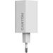 Obrázok pre výrobcu Canyon Hexagon 65, vysokorýchlostná univerzálna nabíjačka do steny, 65W, 2x USB-C + 1x USB-A, biela