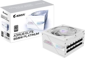 Obrázok pre výrobcu GIGABYTE AORUS ELITE P850W ICE/850W/ATX 3.1/80PLUS Platinum/ Modular/Retail