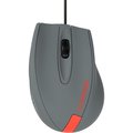 Obrázok pre výrobcu Canyon CNE-CMS11DG, optická myš, USB, 1000 dpi, 3 tlač, šedo-červená
