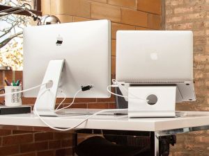 Obrázok pre výrobcu NewStar držák na notebook otočný o 360,ergonomický, 10-17", stříbrný
