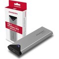 Obrázok pre výrobcu AXAGON EEM2-U3C, USB-C 3.2 Gen 1 - M.2 SATA SSD kovový box, délka 42 až 80 mm