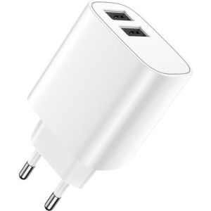 Obrázok pre výrobcu Nabíječka do sítě Forever 2xUSB 2,4A LS-03 bílá