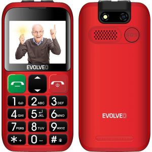 Obrázok pre výrobcu EVOLVEO EasyPhone ET, mobilní telefon pro seniory s nabíjecím stojánkem, červená