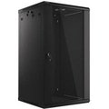 Obrázok pre výrobcu LANBERG 19" RACKOVÁ SKŘÍŇ PRO MONTÁŽ NA STĚNU 22U/600X600 (v rozloženém stavu) S PROSKLENÝMI DVEŘMI ČERNÁ V2