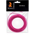 Obrázok pre výrobcu 3DW - ABS filament 1,75mm růžová,10m, tisk 200-230°C