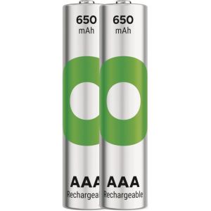 Obrázok pre výrobcu GP AAA (HR03), 1.2V, 650 mAh, papierová krabička, 2-pack, ReCyko