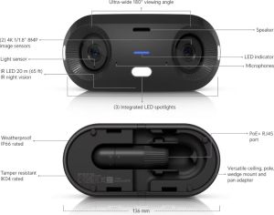 Obrázok pre výrobcu Ubiquiti UVC-G6-180-B, UniFi Protect G6 180, černá