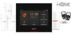 Obrázok pre výrobcu iGET HOME X5 Advanced - Inteligentní Wi-Fi/GSM alarm,v aplikaci i ovládání IP kamer a zásuvek,CZ app