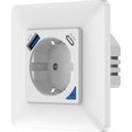 Obrázok pre výrobcu IMMAX NEO SMART chytrá vnitřní zásuvka bez kolíku (typ F)/ 16A/ 1x USB/ 1x USB-C/ PD 20W/ Zigbee/ LIDL/ TUYA