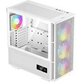 Obrázok pre výrobcu DEEPCOOL skříň CH560 Digital / MidT/ 3x140 a 120mm ARGB fan / USB 3.0 / USB-C/ tvrzené sklo / digitální displej / bílá