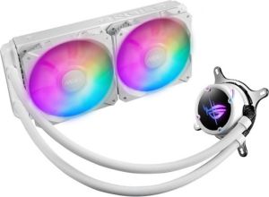 Obrázok pre výrobcu ASUS vodní chladič CPU AIO ROG STRIX LC II 240 ARGB WHITE, 2x120mm, LGA1851, AM4
