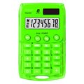 Obrázok pre výrobcu Kalkulačka Rebell, RE-STARLETG BX, zelená, vrecková, osemmiestna
