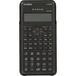 Obrázok pre výrobcu Casio kalkulačka FX 82 MS 2E, čierna, školská, s dvojriadkovým displejom
