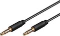 Obrázok pre výrobcu PremiumCord Jack 3.5mm 4 pinový M/M 0,5m pro Apple