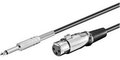 Obrázok pre výrobcu PremiumCord Kabel Jack 6.3mm-XLR M/F 6m
