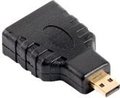 Obrázok pre výrobcu Lanberg adapter HDMI-A(F)->micro HDMI-D(M)
