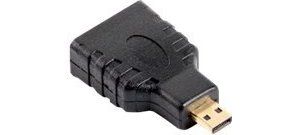 Obrázok pre výrobcu Lanberg adapter HDMI-A(F)->micro HDMI-D(M)