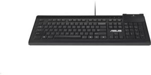 Obrázok pre výrobcu ASUS KU100 SmartCard Keyboard - drôtová klávesnica, čierna, CZ/SK