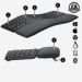 Obrázok pre výrobcu Logitech K860 ERGO - bezdrôtová delená klávesnica - CZ/SK - GRAPHITE