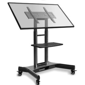 Obrázok pre výrobcu ONKRON TV mobilný stojan pre 32" - 70", obrazovky a dotykové panely, čierny