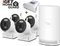 Obrázok pre výrobcu iGET HGNVK88004P + BATERIE ZDARMA - bateriový bezdrátový WiFi FullHD set, 8CH NVR + 4x FullHD kamera