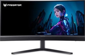 Obrázok pre výrobcu Acer Predator X34V3bmiiphuzx 34"/Mini LED/wQHD/ 180Hz/1ms/Black/3R