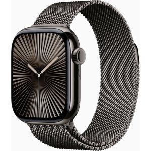 Obrázok pre výrobcu Apple Watch Series 10 GPS + Cellular 46mm Slate Titanium Case with Slate Milanese Loop - S/M