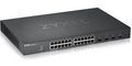 Obrázok pre výrobcu Zyxel XGS1935-28, 28 Port Lite-L3 Smart Managed Switch, 24x Gigabit Copper and 4x 10G SFP+, hybrid mode, standalone or N