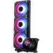 Obrázok pre výrobcu MSI vodní chladič CPU MPG CORELIQUID P13 360/ 3x 120mm ARGB fan/ 2,1" display