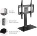 Obrázok pre výrobcu ONKRON Univerzálny výškovo nastaviteľný stolový stojan na TV a monitor, 26 až 55" TV, max 30 kg, čierny