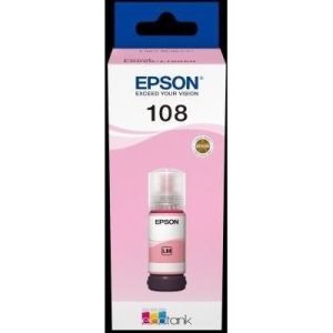 Obrázok pre výrobcu EPSON 108 EcoTank Light Magenta ink bottle, 7200 s