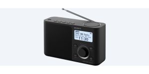Obrázok pre výrobcu SONY XDR-S61DB Přenosné FM/DAB rádio, černé, víceřádkový bíle podsvícený display. 5 paměťových tlačítek