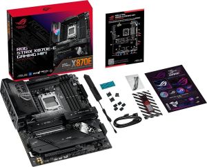 Obrázok pre výrobcu ASUS MB Sc AM5 ROG STRIX X870E-E GAMING WIFI, AMD X870, 4xDDR5, 1xHDMI, 2xThunderbolt, WiFi