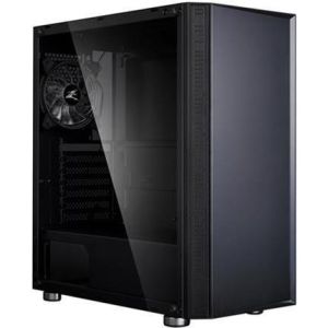 Obrázok pre výrobcu Zalman case miditower R2 black, bez zdroje, ATX, 1x 120mm RGB ventilátor, 1x USB 3.0, 2x USB 2.0, tvrzené sklo, černá