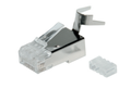Obrázok pre výrobcu Konektor RJ45 CAT6A STP 8p8c stíněný, drát 20ks