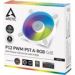 Obrázok pre výrobcu ARCTIC P12 PWM PST A-RGB (White) 0dB – 120mm Pressure optimized case fan