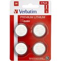 Obrázok pre výrobcu Batéria líthiová, CR2450, 3V, Verbatim, blister, 4-pack