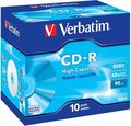 Obrázok pre výrobcu Verbatim CD-R, 43428, High Capacity, 1ks, 800MB, 40x, 90min., 12cm, jewel box, pre archiváciu dát
