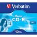 Obrázok pre výrobcu Verbatim CD-R, MusicLife PLUS, 10-pack, 700MB, 24x, 80min., 12cm, bez možnosti potlače, jewel box, Standard, pre archiváciu