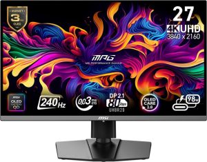 Obrázok pre výrobcu MSI MPG 272URX 26,5"/QD-OLED/4K UHD/ 240Hz/0,03ms/Černá/3R