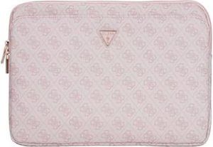 Obrázok pre výrobcu Guess PU 4G Triangle Logo Obal pro Notebook 14" Pink